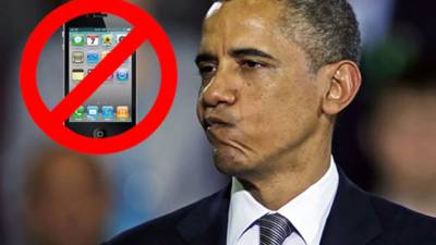 Obama no está autorizado a tener un iPhone